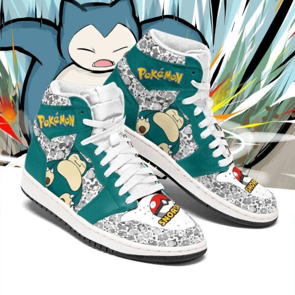 Snorlax Sneakers Cute Pokemon Sneakers Fan PT04 2