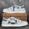 Snorlax Skate Shoes Pokemon Custom Anime Shoes PN11 8