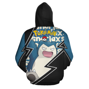 Snorlax Zip Hoodie Costume Pokemon Shirt Fan Gift Idea VA06 6