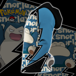 Snorlax Zip Hoodie Costume Pokemon Shirt Fan Gift Idea VA06 7