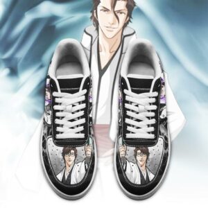 Sosuke Aizen Sneakers Bleach Anime Shoes Fan Gift Idea PT05 4