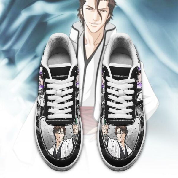 Sosuke Aizen Sneakers Bleach Anime Shoes Fan Gift Idea PT05 2