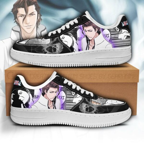 Sosuke Aizen Sneakers Bleach Anime Shoes Fan Gift Idea PT05 1