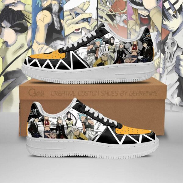 Soul Eater Sneakers Characters Anime Shoes Fan Gift Idea PT05 1