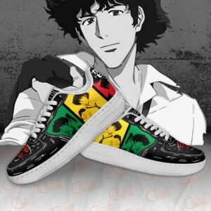 Spike Spiegel Sneakers Cowboy Bebop Anime Custom Shoes PT10 7