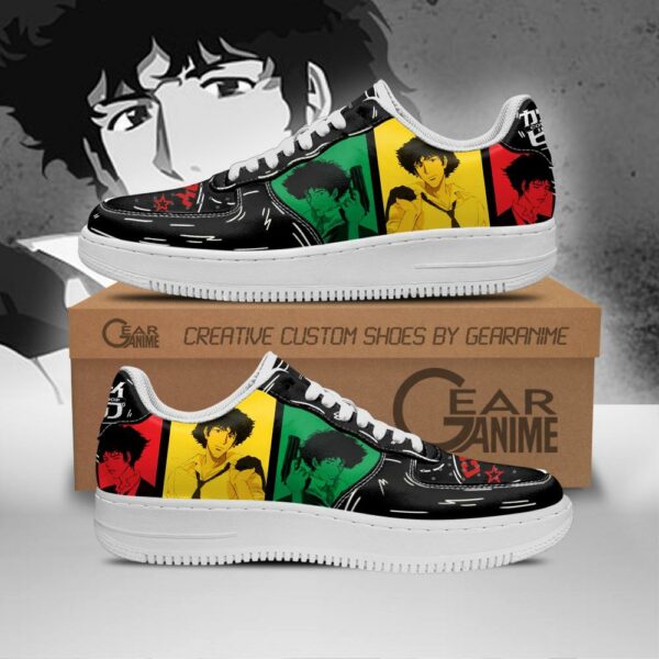 Spike Spiegel Sneakers Cowboy Bebop Anime Custom Shoes PT10 1