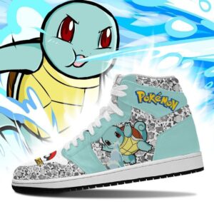 Squirtle Sneakers Cute Pokemon Sneakers Fan PT04 5