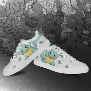 Squirtle Skate Shoes Pokemon Custom Anime Shoes PN11 6