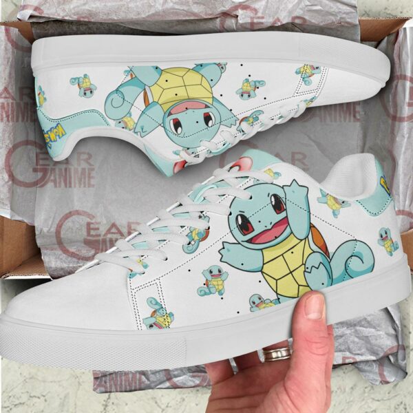 Squirtle Skate Shoes Pokemon Custom Anime Shoes PN11 2