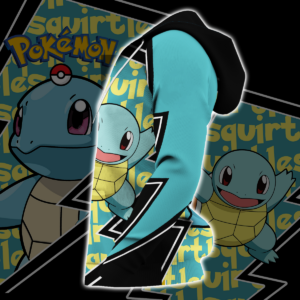 Squirtle Zip Hoodie Costume Pokemon Shirt Fan Gift Idea VA06 7