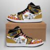 Straw Hat Shoes Jolly Roger High Top Boots One Piece Anime Sneakers 7