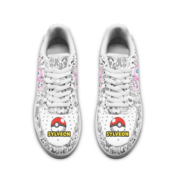 Sylveon Sneakers Pokemon Shoes Fan Gift Idea PT04 2