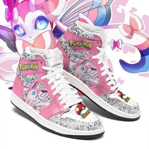 Sylveon Sneakers Cute Pokemon Sneakers Fan PT04 2