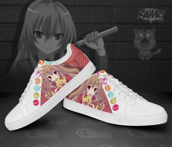 Toradora Taiga Aisaka Skate Shoes Custom Anime Shoes 3