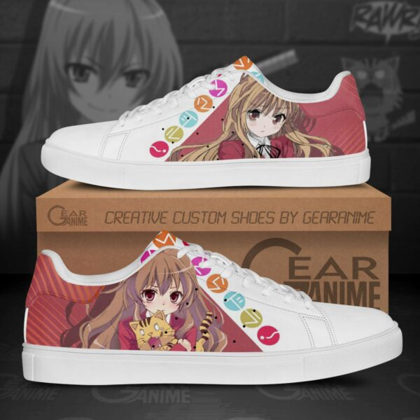 Toradora Taiga Aisaka Skate Shoes Custom Anime Shoes 1