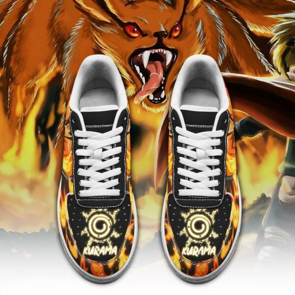 Tailed Beast Kurama Sneakers Custom Naruto Anime Shoes Leather 2