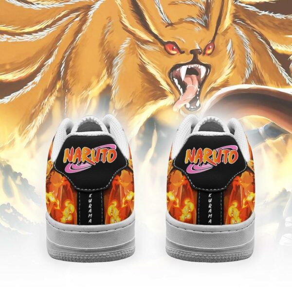 Tailed Beast Kurama Sneakers Custom Naruto Anime Shoes Leather 3