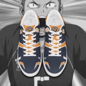 Tanaka Ryuunosuke Skate Shoes Custom Haikyuu Anime Shoes 7