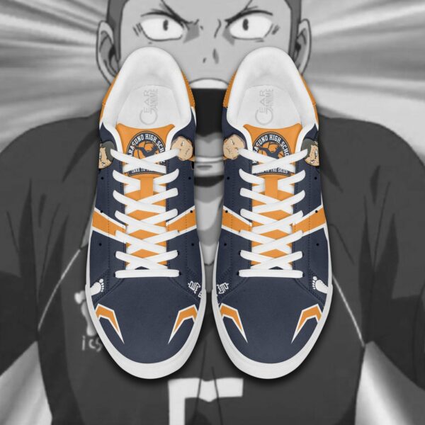 Tanaka Ryuunosuke Skate Shoes Custom Haikyuu Anime Shoes 4