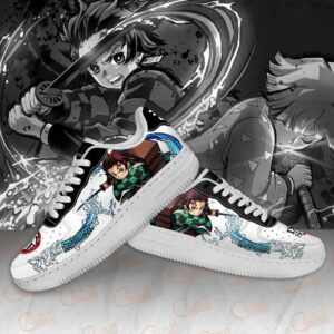 Tanjiro And Zenitsu Sneakers Demon Slayer Anime Shoes PT10 5