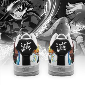 Tanjiro And Zenitsu Sneakers Demon Slayer Anime Shoes PT10 6