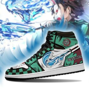 Tanjiro Sneakers Demon Slayer Anime Custom Shoes MN04 10