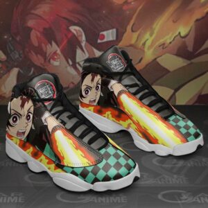 Tanjiro Kamado Sneakers Sun Breathing Demon Slayer Shoes MN10 7