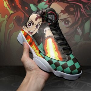 Tanjiro Kamado Sneakers Sun Breathing Demon Slayer Shoes MN10 8