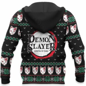 Tanjiro Kamado Ugly Christmas Sweater Demon Slayer Anime Xmas Custom Clothes 12