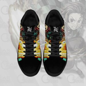 Tanjiro Sun Breathing Skate Shoes Demon Slayer Anime Custom Shoes PN10 7