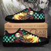 Tanjiro Sun Breathing Skate Shoes Demon Slayer Anime Custom Shoes PN10 8