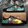 Tanjiro Sun & Water Breathing Skate Shoes Demon Slayer Anime Custom Shoes PN10 9