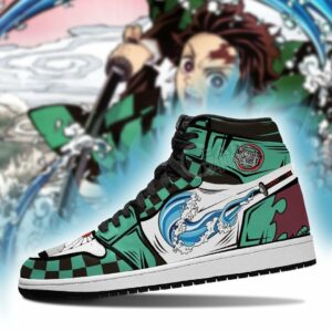 Tanjiro Water Skill Sneakers Anime Demon Slayer KNY Shoes 5