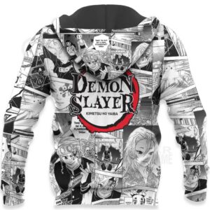 Demon Slayer Tengen Uzui Hoodie Anime Mix Manga KNY Shirt 14