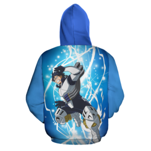 Tenya Iida Zip Hoodie My Hero Academia Anime Shirt Fan Gift HA06 6