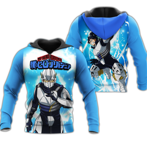 Tenya Iida Zip Hoodie My Hero Academia Anime Shirt Fan Gift HA06 1