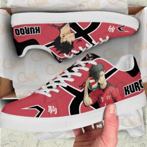 Tetsuro Kuroo Skate Shoes Custom Haikyuu Anime Shoes 5