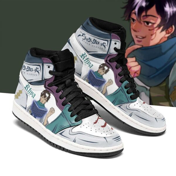 Third Eye Rhya Sneakers Black Clover Anime Shoes 1