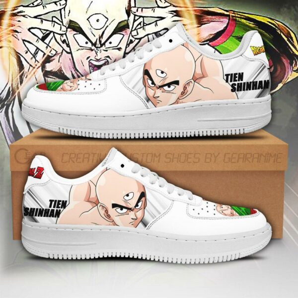 Tien Shinhan Sneakers Custom Dragon Ball Z Anime Shoes PT04 1