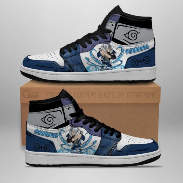 Tobirama Senju Sneakers Water Skill Naruto Anime Sneakers 2