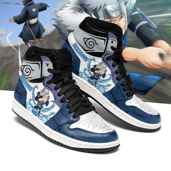 Tobirama Senju Sneakers Water Skill Naruto Anime Sneakers 1