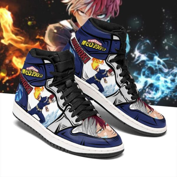 Todoroki Shoto Sneakers Custom My Hero Academia Anime Shoes MN05 2