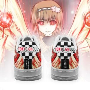 Tokyo Ghoul Hinami Sneakers Custom Checkerboard Shoes Anime 5