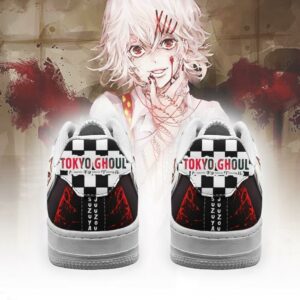 Tokyo Ghoul Juuzou Sneakers Custom Checkerboard Shoes Anime 5