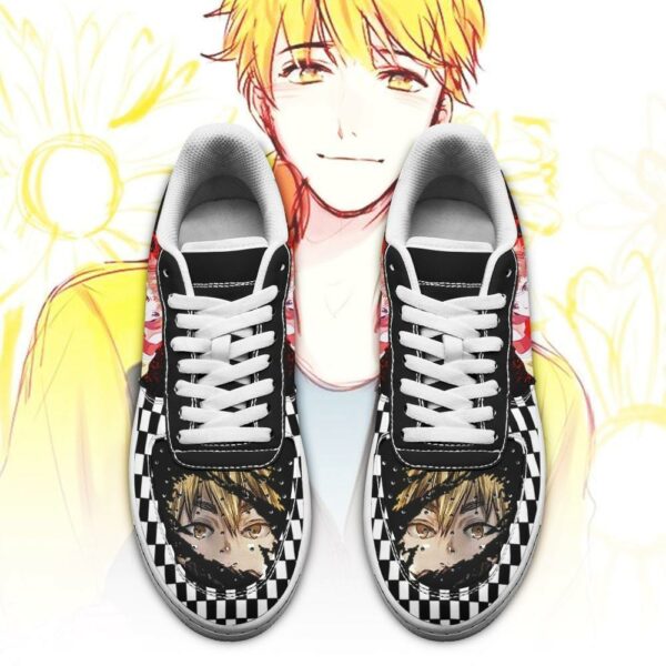 Tokyo Ghoul Nagachika Sneakers Custom Checkerboard Shoes Anime 2