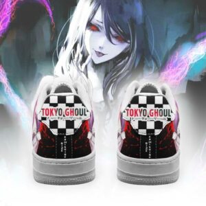 Tokyo Ghoul Rize Sneakers Custom Checkerboard Shoes Anime 5