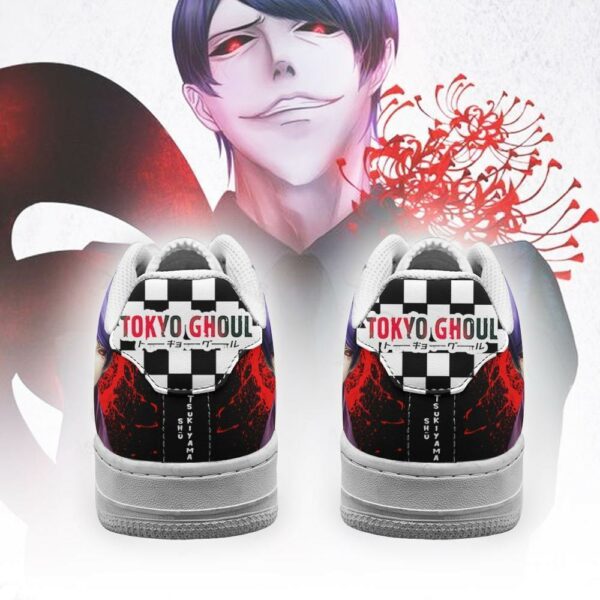 Tokyo Ghoul Tsukiyama Sneakers Custom Checkerboard Shoes Anime 3