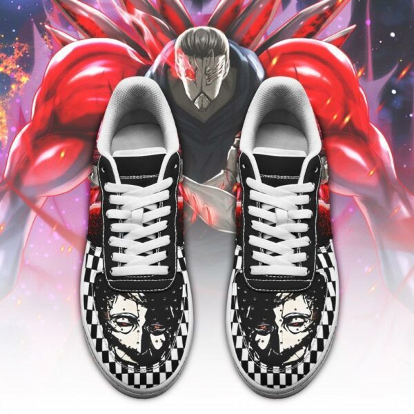 Tokyo Ghoul Yoshimura Sneakers Custom Checkerboard Shoes Anime 2