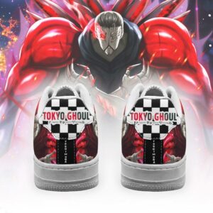 Tokyo Ghoul Yoshimura Sneakers Custom Checkerboard Shoes Anime 5