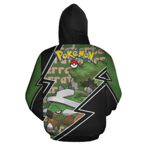 Torterra Zip Hoodie Costume Pokemon Shirt Fan Gift Idea VA06 6